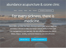 Tablet Screenshot of acupuncturesantarosa.com